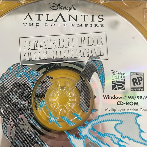 Vintage PC Game - Disney's Atlantis the Lost Empire - Search for the Journal - Picture 5 of 6
